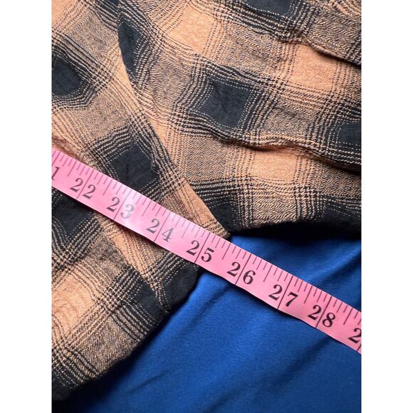 Torrid plaid babydoll tunic top womens 3 western coastal cowgirl outdoor country - Picture 7 of 8